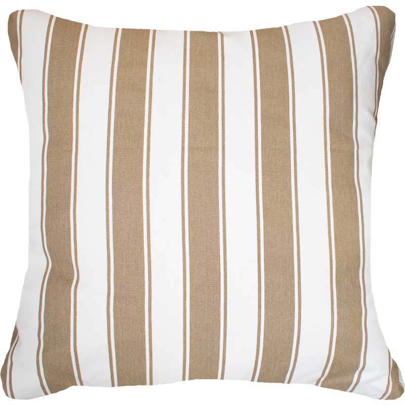 Ticking Stripe Rye Euro Cushion 65 x 65cm